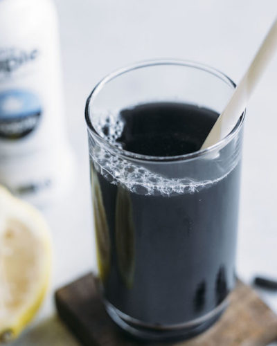 Activated Charcoal Lemonade