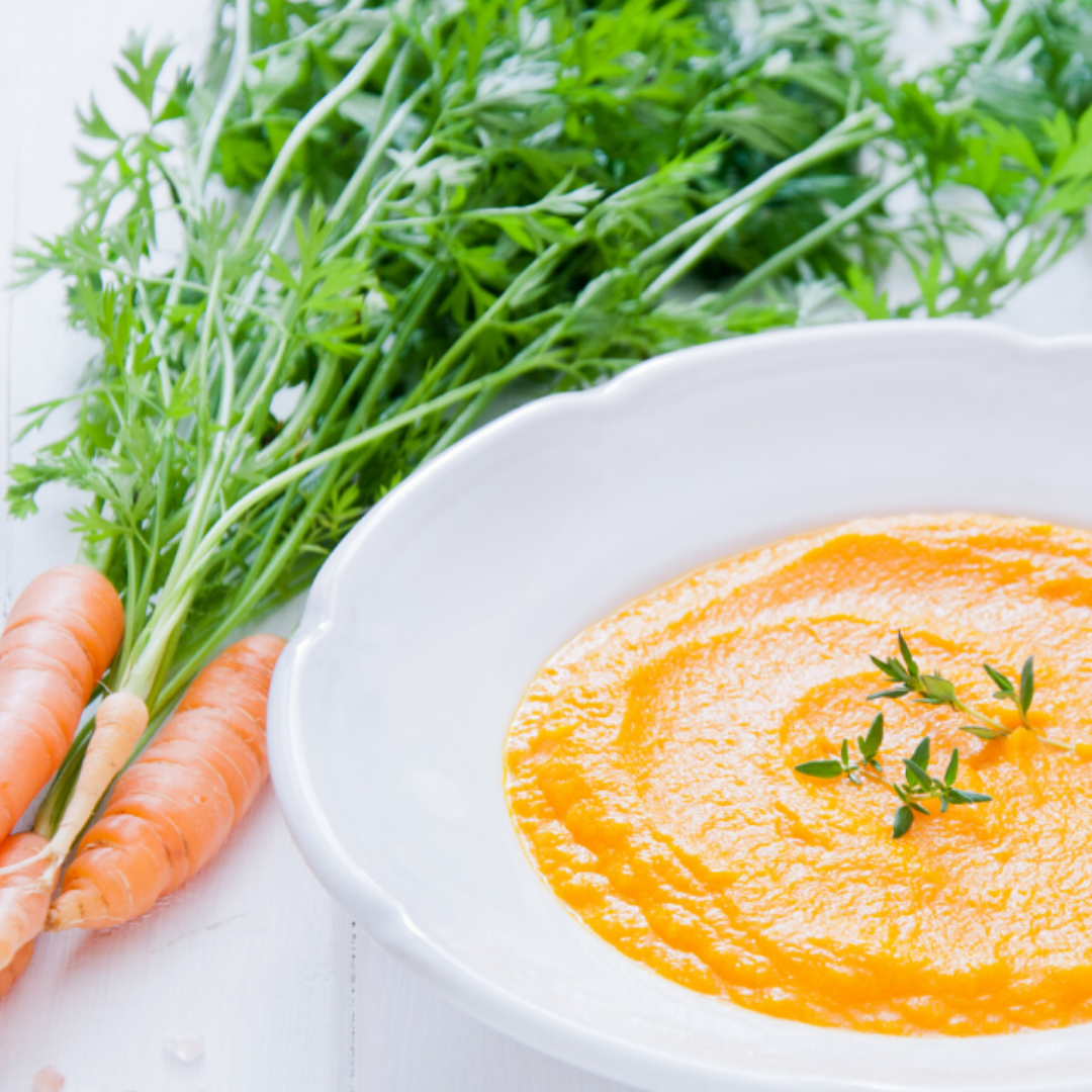 Creamy Chilled Maple Carrot Soup