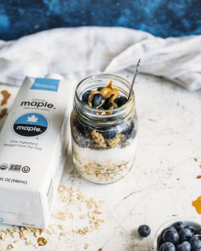 Maple Water Overnight Oats