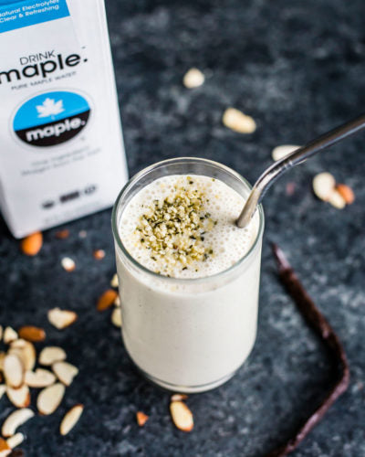 Vanilla Bean Maple Water Smoothie