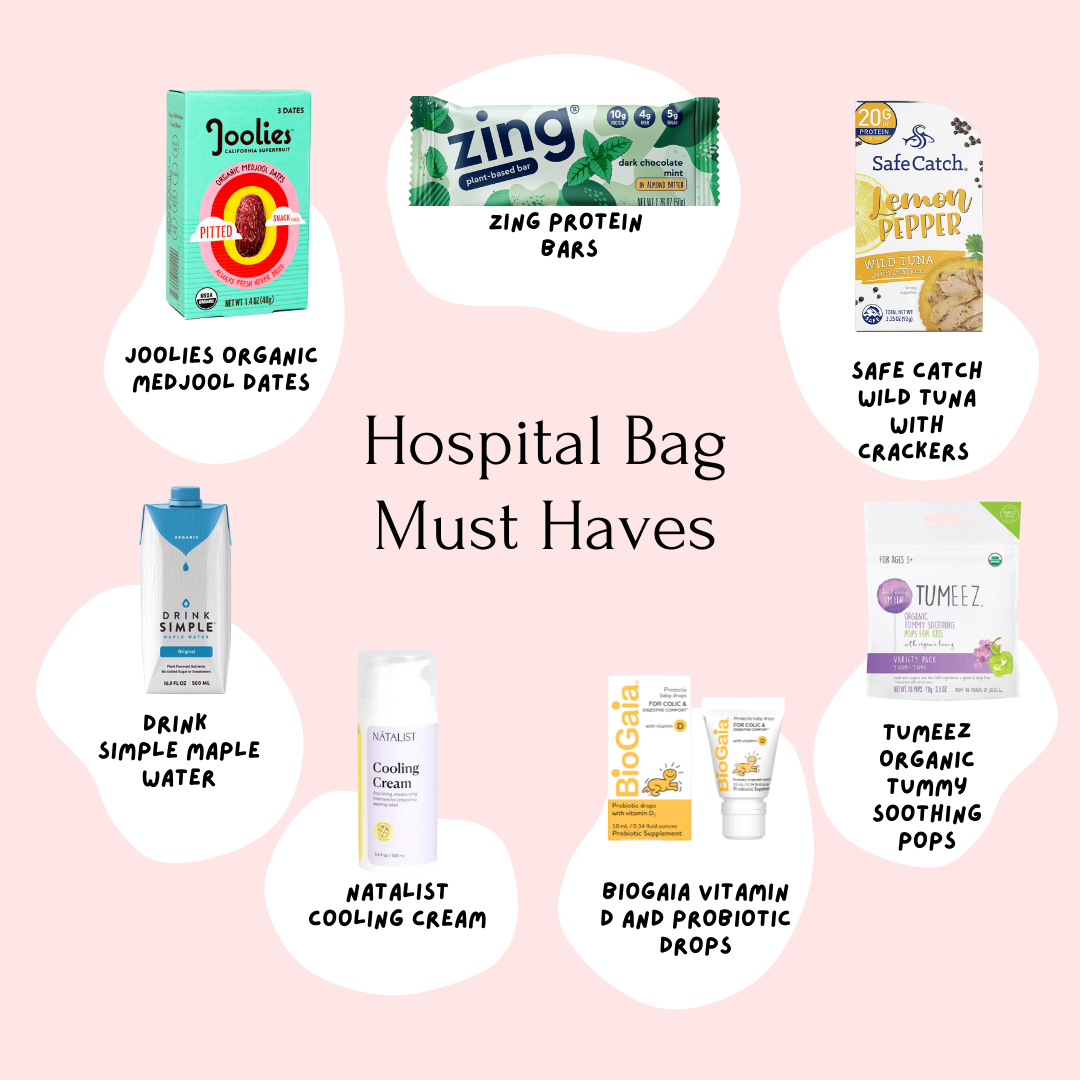 Hospital Bag Must Haves According to a Registered Dietitian
