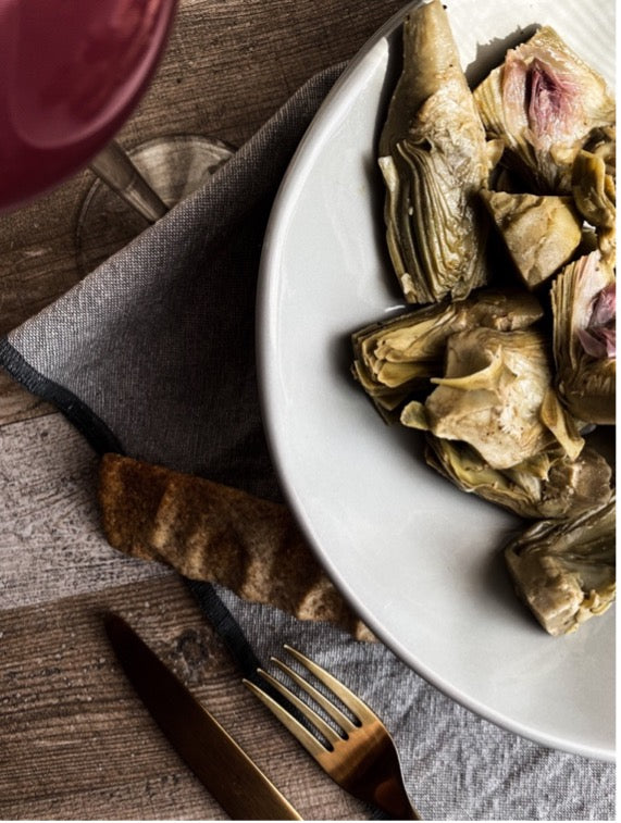 Spring Time Artichoke Recipe with Special Ingredient Maple Water