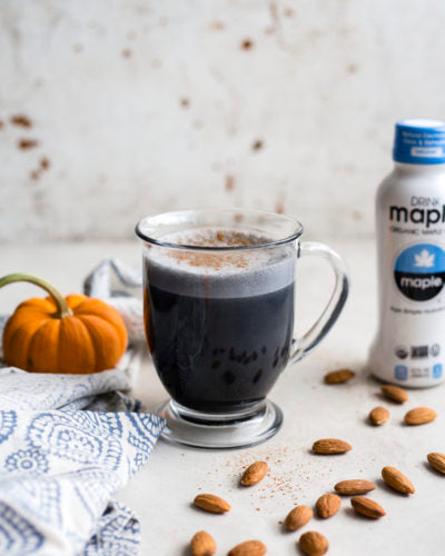 Maple Water Charcoal Latte